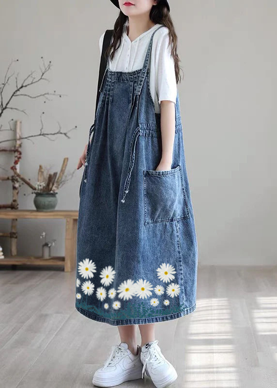 Ailén - Vestido Overall De Jean
