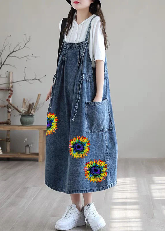 Ailén - Vestido Overall De Jean