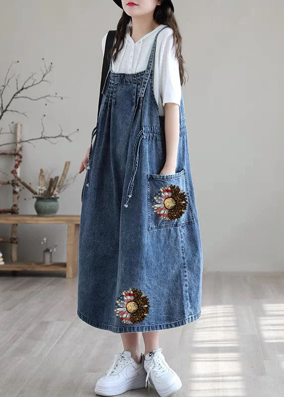 Ailén - Vestido Overall De Jean