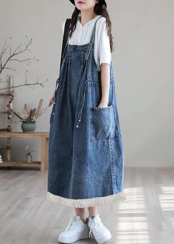 Ailén - Vestido Overall De Jean