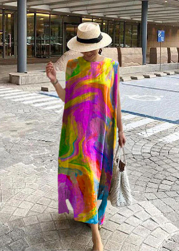 Alberta - Vestido Maxi Sin Mangas Oversize
