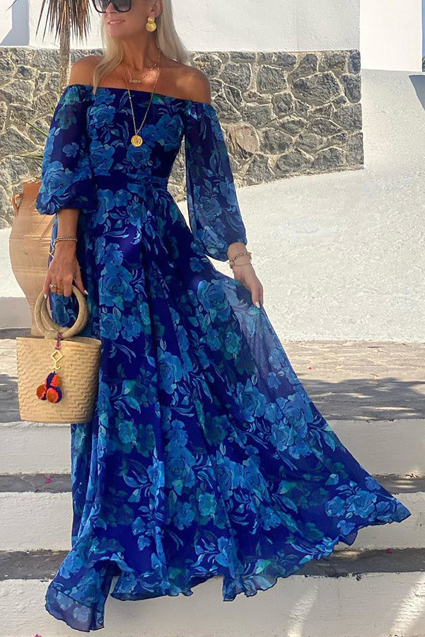 Renata - Vestido Maxi Hombros Caídos