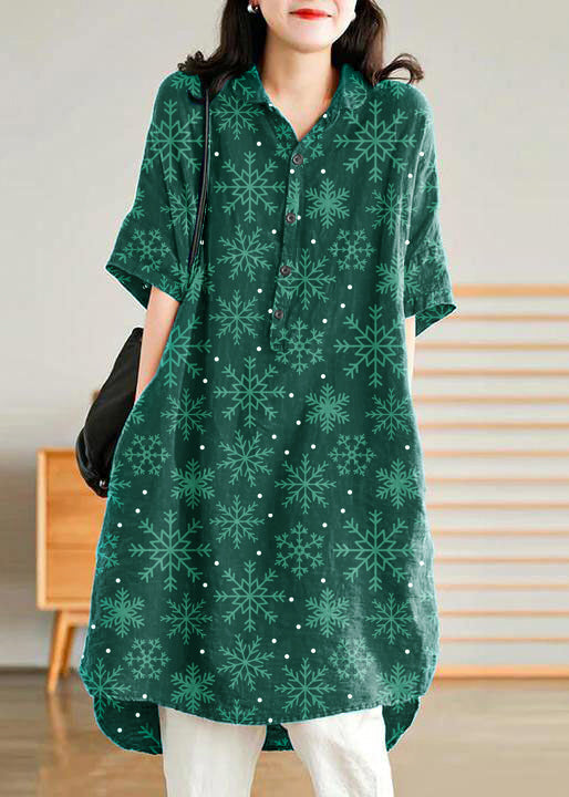 Alenis - Vestido Camisa Liso Oversize