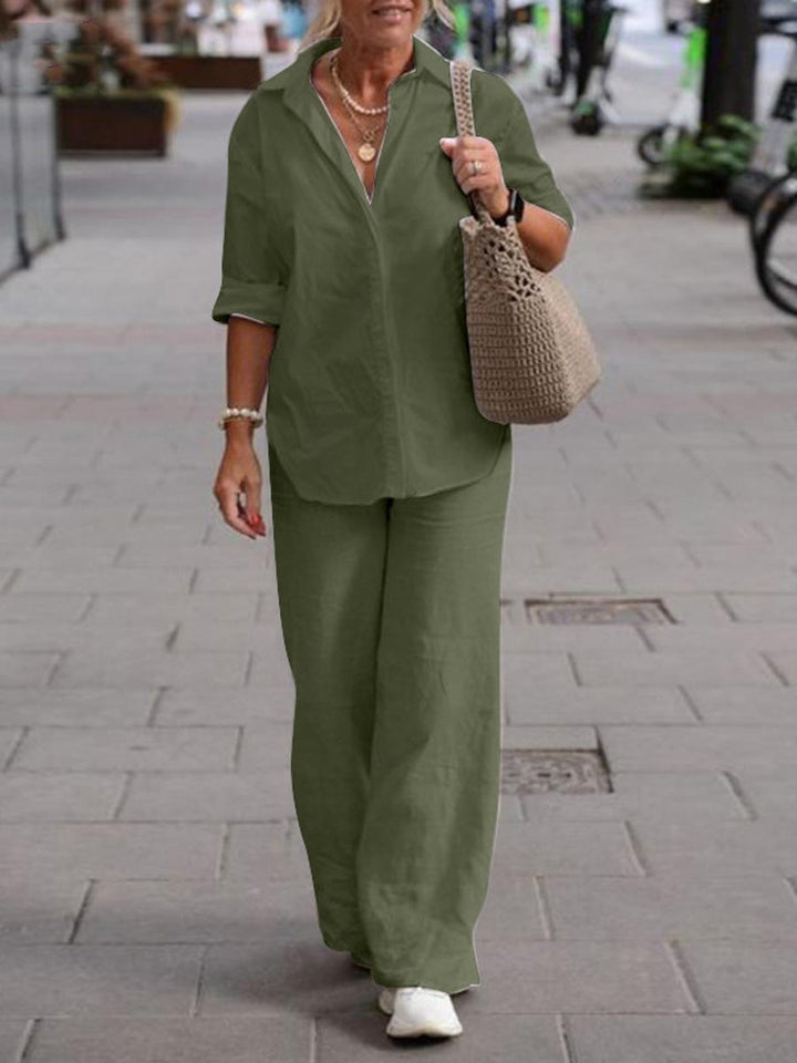 Rafaela - Conjunto Dos Piezas Casual Chic