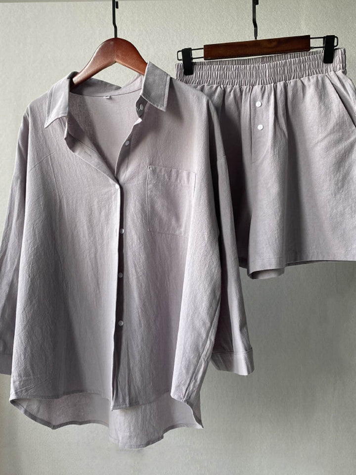 Bibiana - Conjunto Camisa y Short