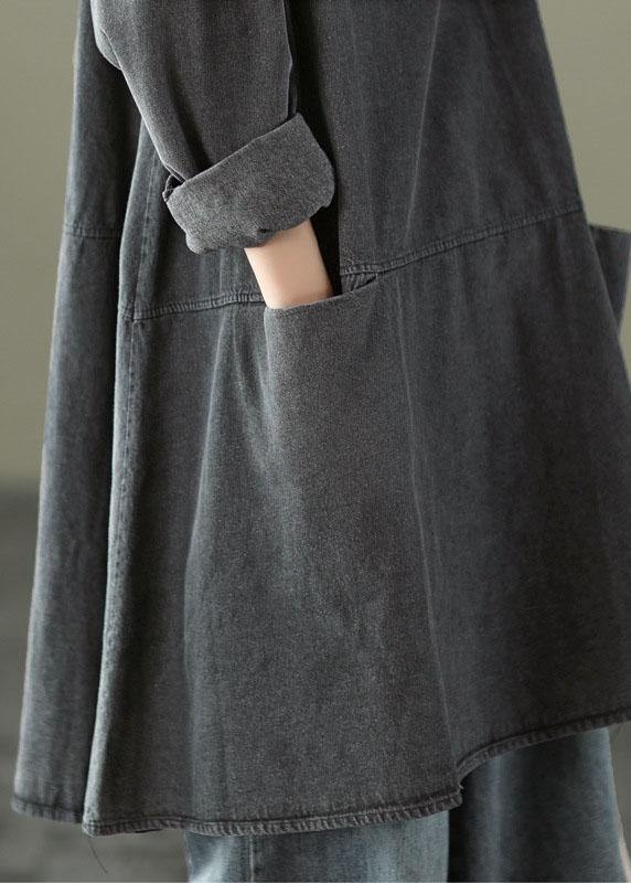 Ambar - Vestido Denim Oversize Bolsillos