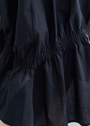 Amira - Vestido Holgado Cuello V Fruncido
