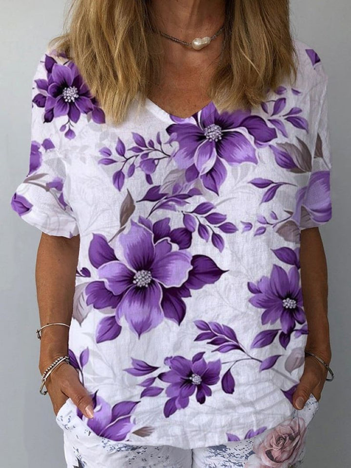 Ilma - Blusa Botánica Vintage