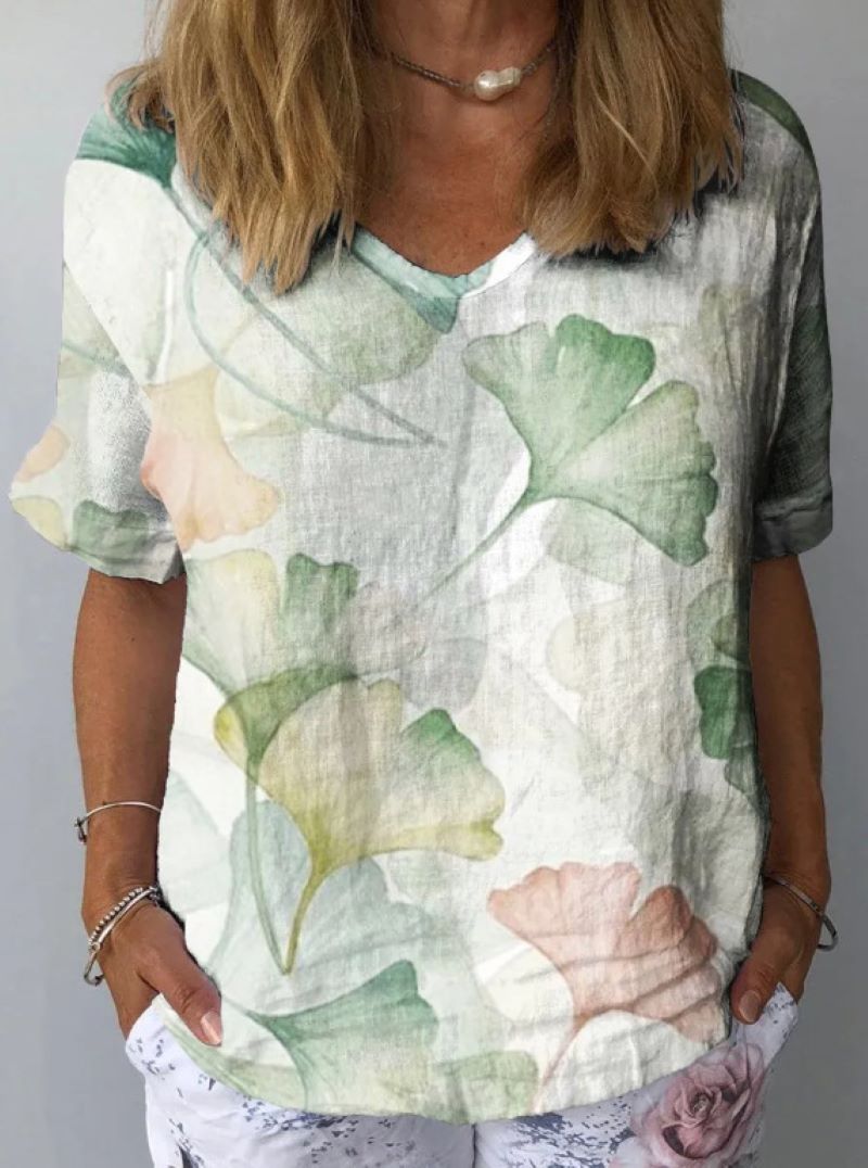 Ilma - Blusa Botánica Vintage