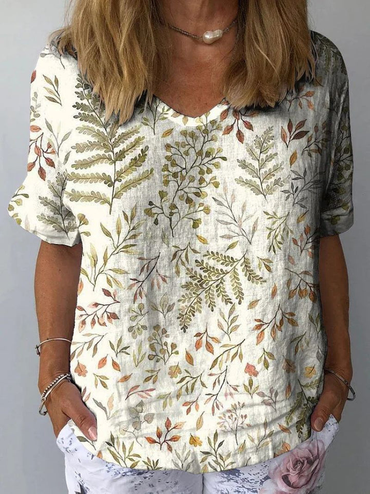Ilma - Blusa Botánica Vintage