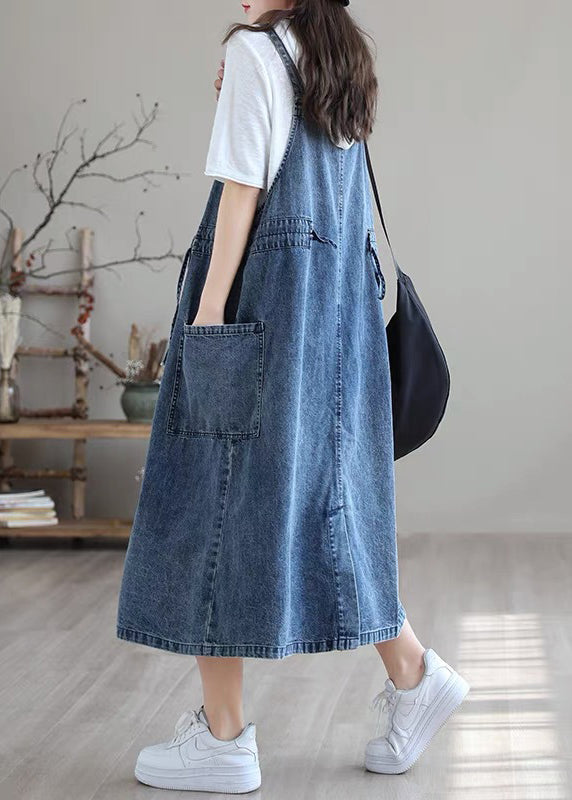 Ailén - Vestido Overall De Jean