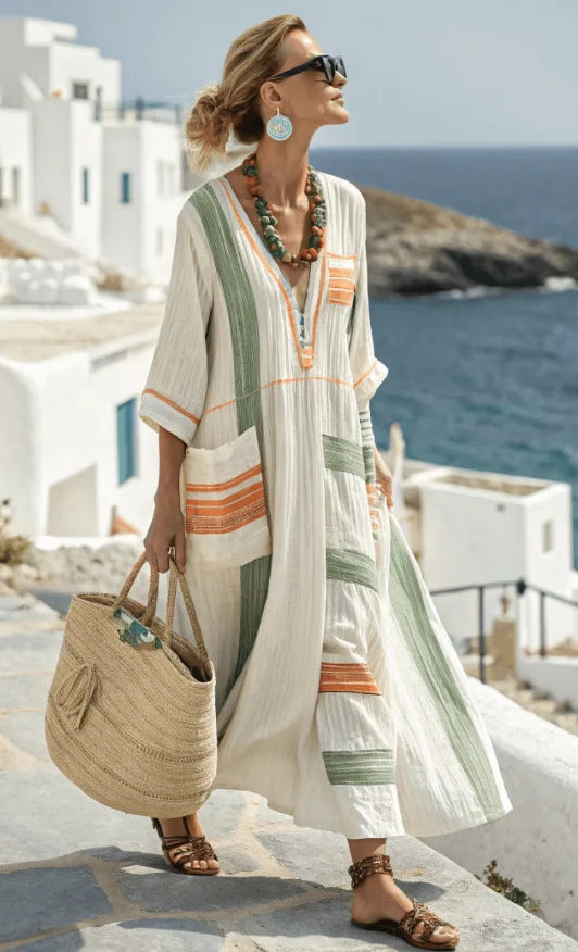 Zulma - Vestido maxi de verano