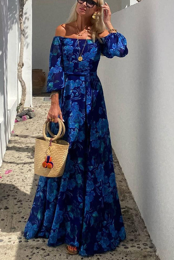 Renata - Vestido Maxi Hombros Caídos