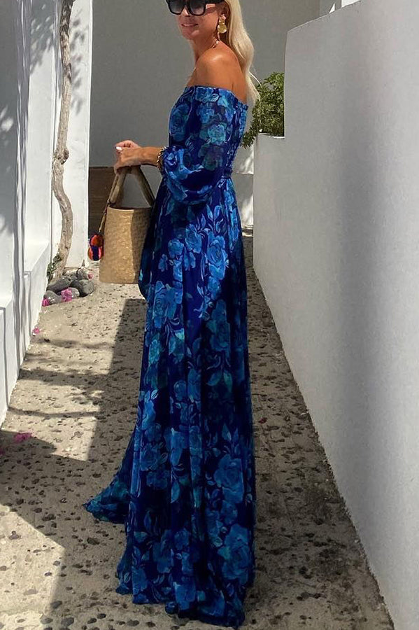 Renata - Vestido Maxi Hombros Caídos